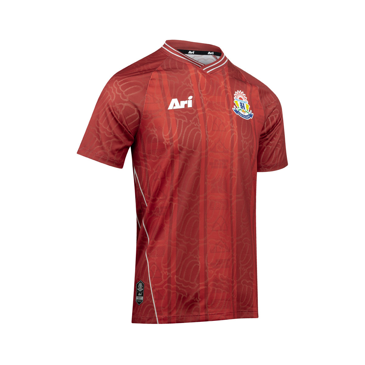 ARI DEBSIRIN 2026 TUEK MAEN JERSEY - BRICK RED/BURGUNDY/WHITE