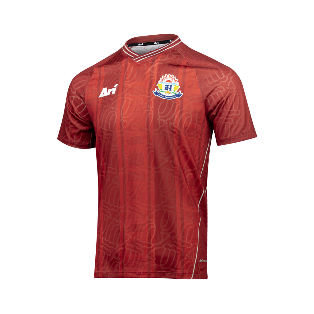 ARI DEBSIRIN 2026 TUEK MAEN JERSEY - BRICK RED/BURGUNDY/WHITE
