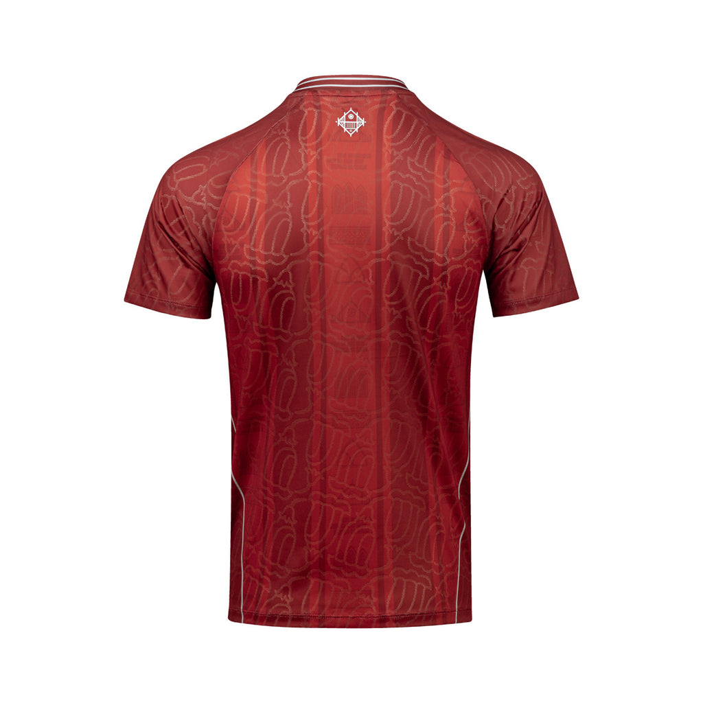 ARI DEBSIRIN 2026 TUEK MAEN JERSEY - BRICK RED/BURGUNDY/WHITE