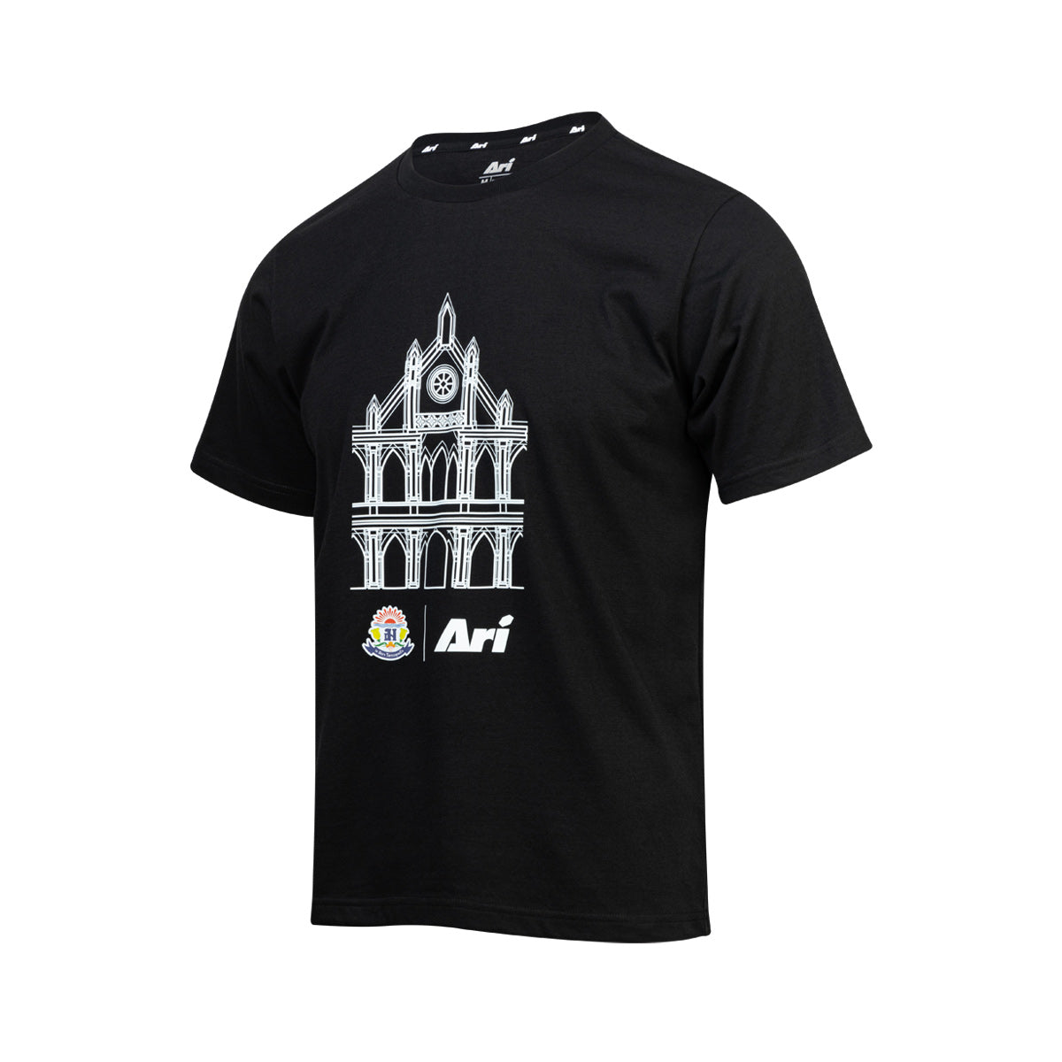 ARI DEBSIRIN TUEK MAEN TEE - BLACK/WHITE/GREEN