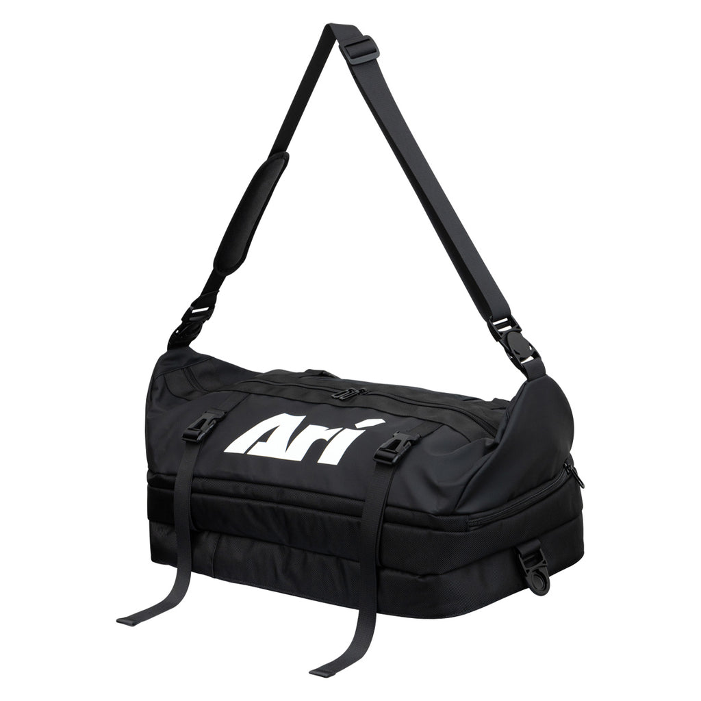 ARI ELITE DUFFLE BACKPACK - BLACK/WHITE/BLACK