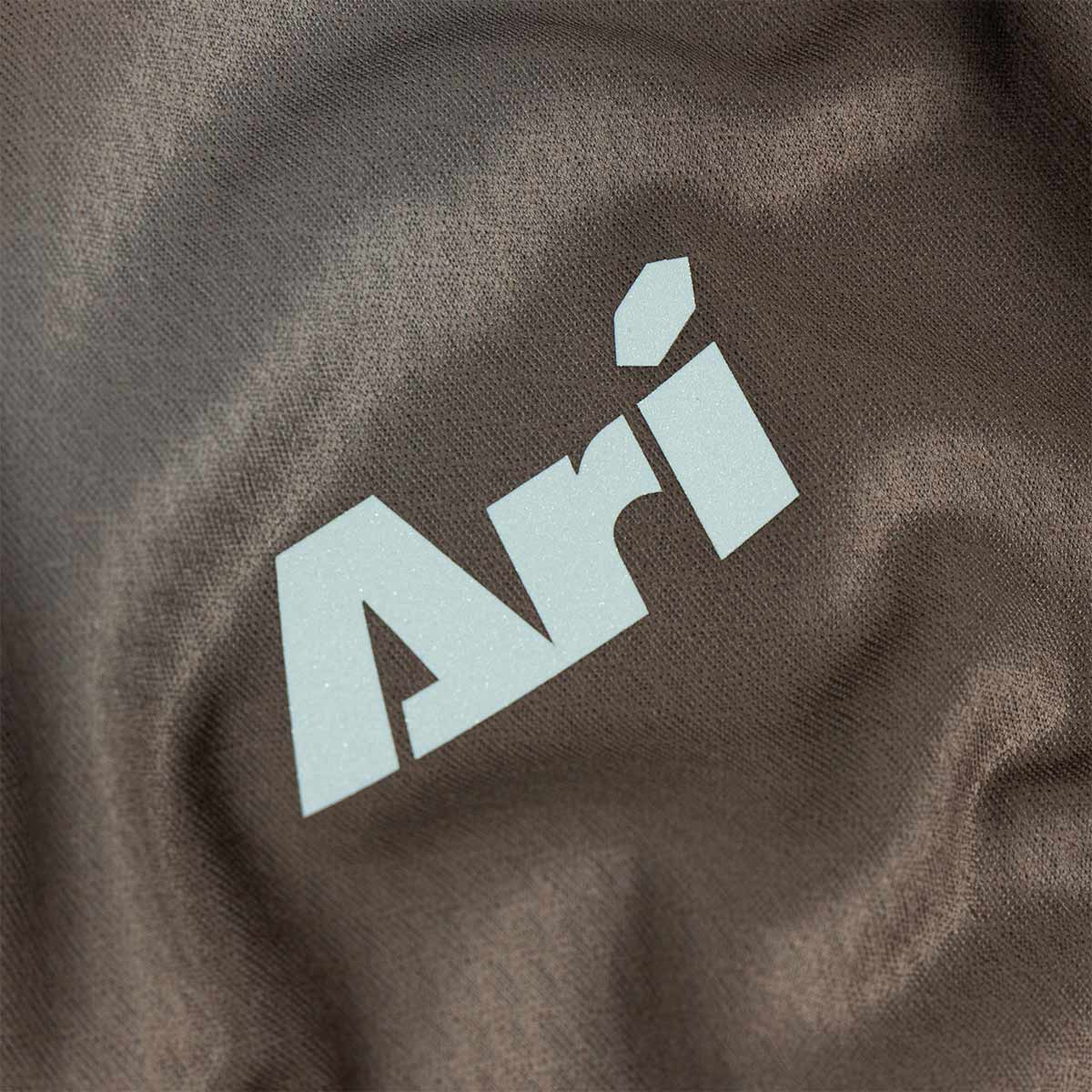 ARI ELITE KOTH TRAIL RUNNING TEE - BROWN/BLACK/SILVER