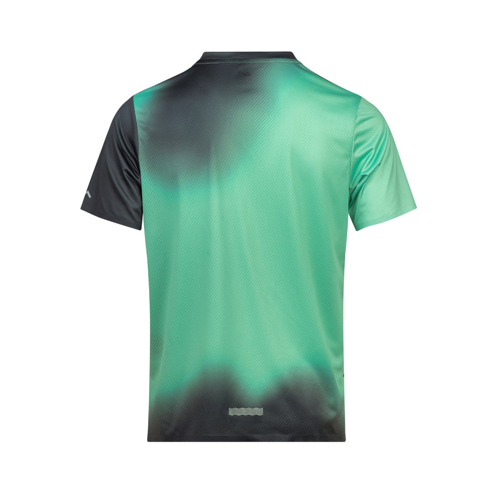 ARI ELITE KOTH TRAIL RUNNING TEE - GREEN/BROWN/SILVER