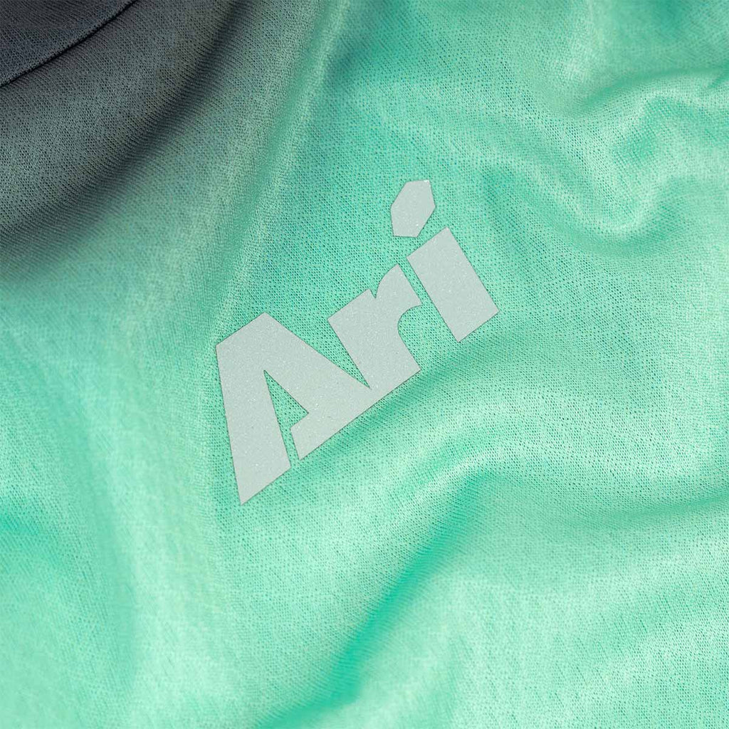 ARI ELITE KOTH TRAIL RUNNING TEE - GREEN/BROWN/SILVER