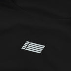 ARI ELITE SFORCE ULTRALIGHT RUNNING TEE - BLACK/BLACK/SILVER