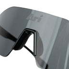 ARI ELITE ZERO OPTIC RUNNING SUNGLASSES - BLACK/BLACK/SILVER