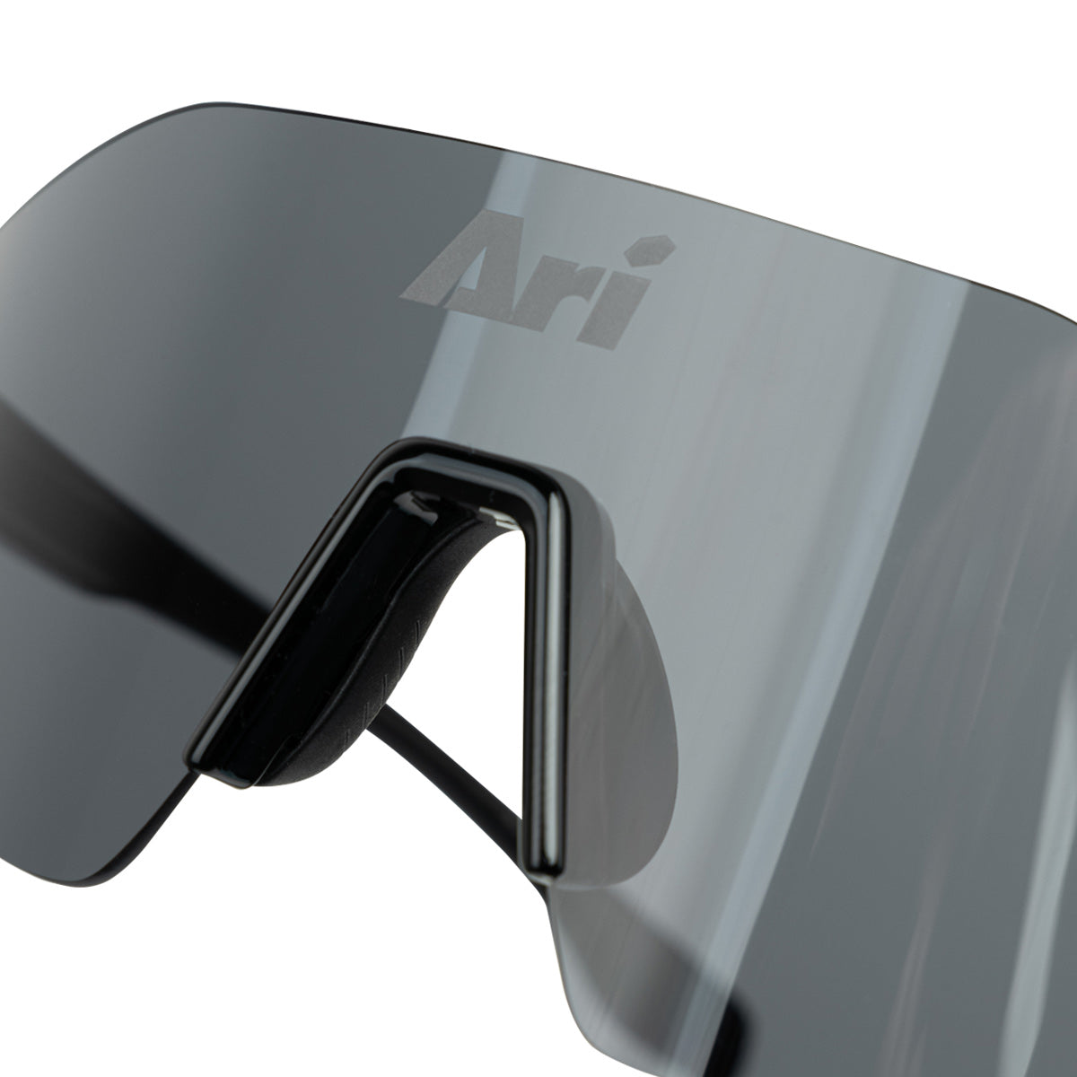 ARI ELITE ZERO OPTIC RUNNING SUNGLASSES - BLACK/BLACK/SILVER