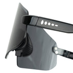 ARI ELITE ZERO OPTIC RUNNING SUNGLASSES - BLACK/BLACK/SILVER