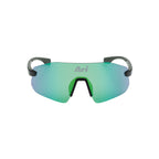 ARI ELITE ZERO OPTIC RUNNING SUNGLASSES - GREEN/BLACK/SILVER