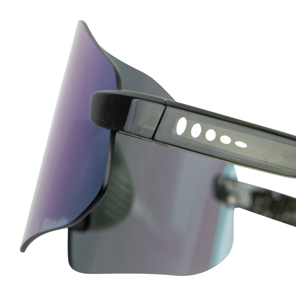 ARI ELITE ZERO OPTIC RUNNING SUNGLASSES - GREEN/BLACK/SILVER