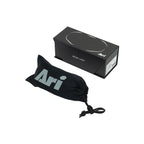 ARI ELITE ZERO OPTIC RUNNING SUNGLASSES - GREEN/BLACK/SILVER