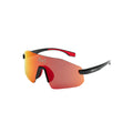ARI ELITE ZERO OPTIC RUNNING SUNGLASSES - RED/BLACK/SILVER