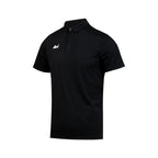 ARI ESSENTIAL BREATHABLE POLO - BLACK/BLACK/WHITE