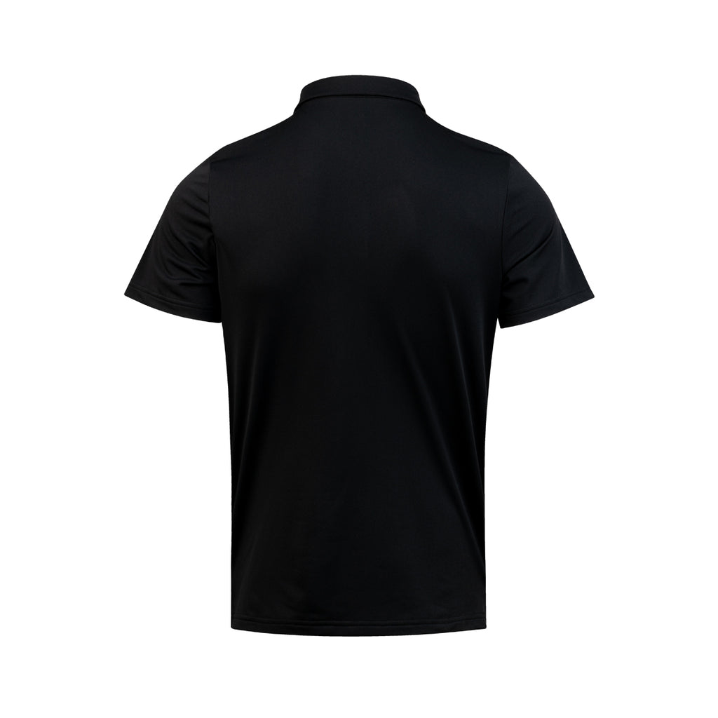ARI ESSENTIAL BREATHABLE POLO - BLACK/BLACK/WHITE