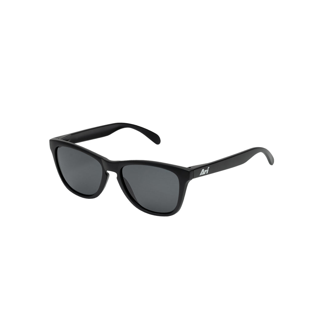 ARI ESSENTIAL ECLIPSE RUNNING SUNGLASSES - BLACK/BLACK/SILVER