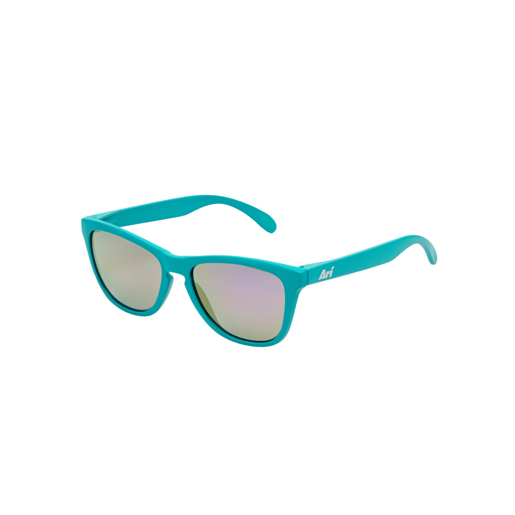 ARI ESSENTIAL ECLIPSE RUNNING SUNGLASSES - CYAN/PURPLE/SILVER