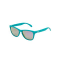 ARI ESSENTIAL ECLIPSE RUNNING SUNGLASSES - CYAN/PURPLE/SILVER