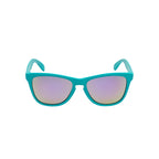 ARI ESSENTIAL ECLIPSE RUNNING SUNGLASSES - CYAN/PURPLE/SILVER