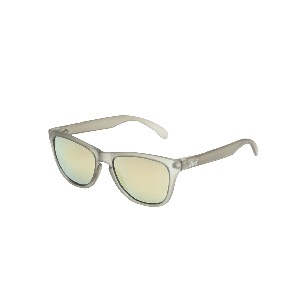 ARI ESSENTIAL ECLIPSE RUNNING SUNGLASSES - GREY/YELLOW/SILVER