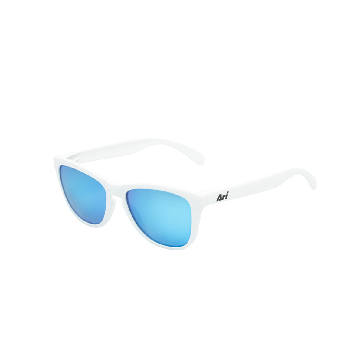 ARI ESSENTIAL ECLIPSE RUNNING SUNGLASSES - WHITE/BLUE/BLACK