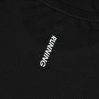 ARI ESSENTIAL STEP RUNNING TEE - BLACK/BLACK/WHITE