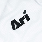 ARI ESSENTIAL STEP RUNNING TEE - WHITE/WHITE/BLACK