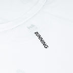 ARI ESSENTIAL STEP RUNNING TEE - WHITE/WHITE/BLACK