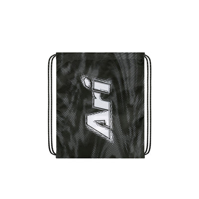 ARI ESSENTIAL WAVE DOTS GYMSACK - BLACK/WHITE/GREY
