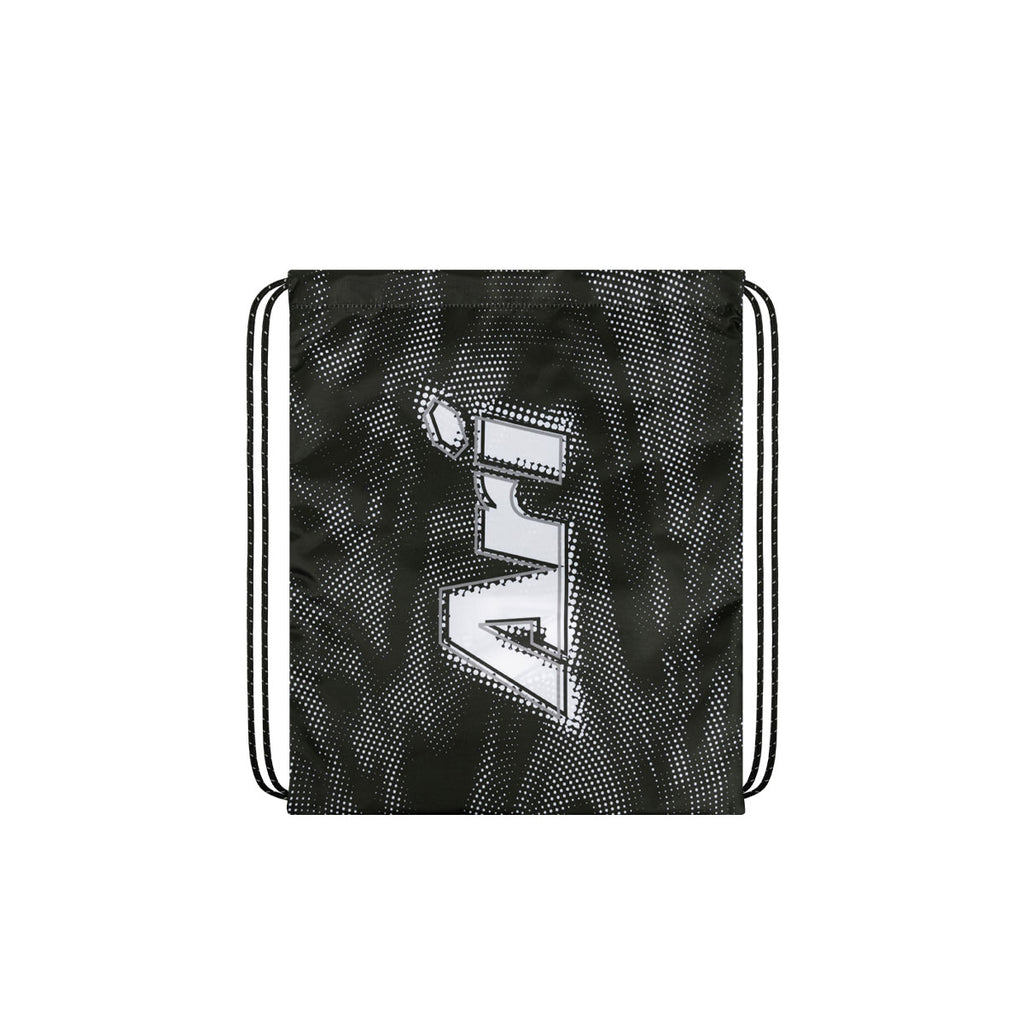 ARI ESSENTIAL WAVE DOTS GYMSACK - BLACK/WHITE/GREY