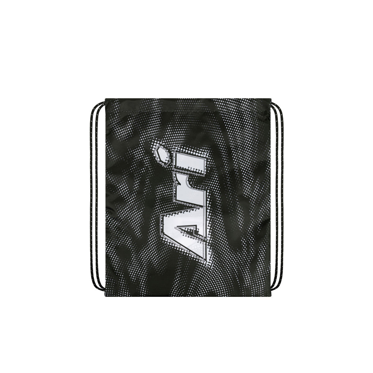 ARI ESSENTIAL WAVE DOTS GYMSACK - BLACK/WHITE/GREY