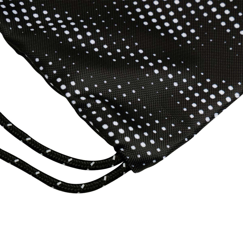 ARI ESSENTIAL WAVE DOTS GYMSACK - BLACK/WHITE/GREY