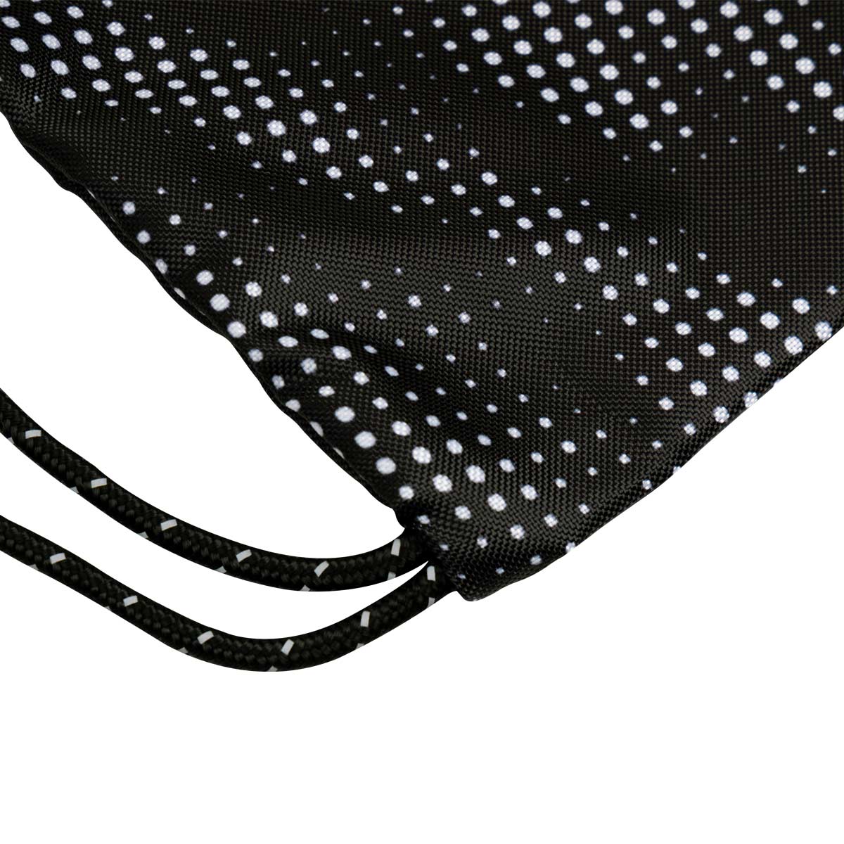 ARI ESSENTIAL WAVE DOTS GYMSACK - BLACK/WHITE/GREY