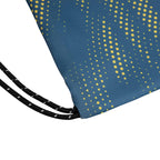 ARI ESSENTIAL WAVE DOTS GYMSACK - NAVY/YELLOW/BLACK
