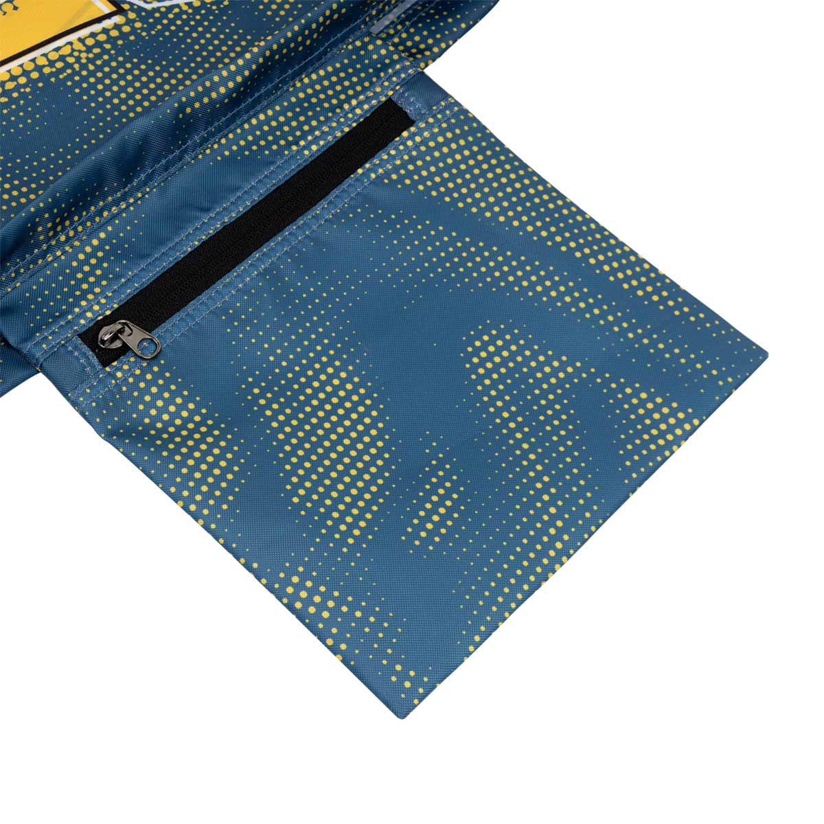 ARI ESSENTIAL WAVE DOTS GYMSACK - NAVY/YELLOW/BLACK
