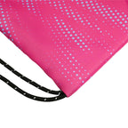 ARI ESSENTIAL WAVE DOTS GYMSACK - PINK/BLUE/BLACK