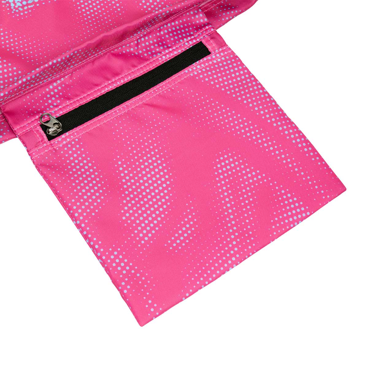 ARI ESSENTIAL WAVE DOTS GYMSACK - PINK/BLUE/BLACK