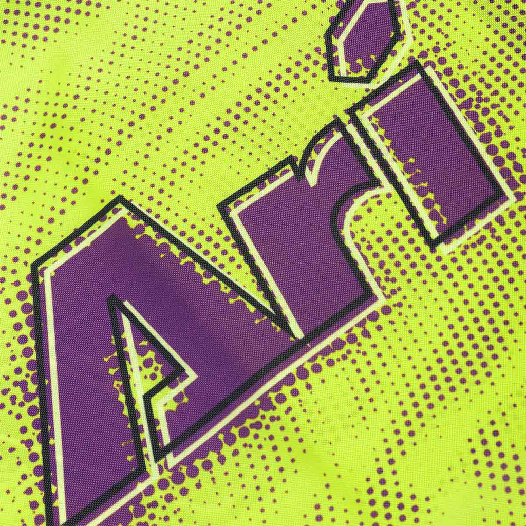 ARI ESSENTIAL WAVE DOTS GYMSACK - YELLOW/PURPLE/BLACK