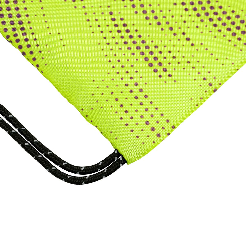 ARI ESSENTIAL WAVE DOTS GYMSACK - YELLOW/PURPLE/BLACK