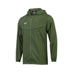 ARI ESSENTIAL WINDBREAKER JACKET - OLIVE/SILVER/OLIVE