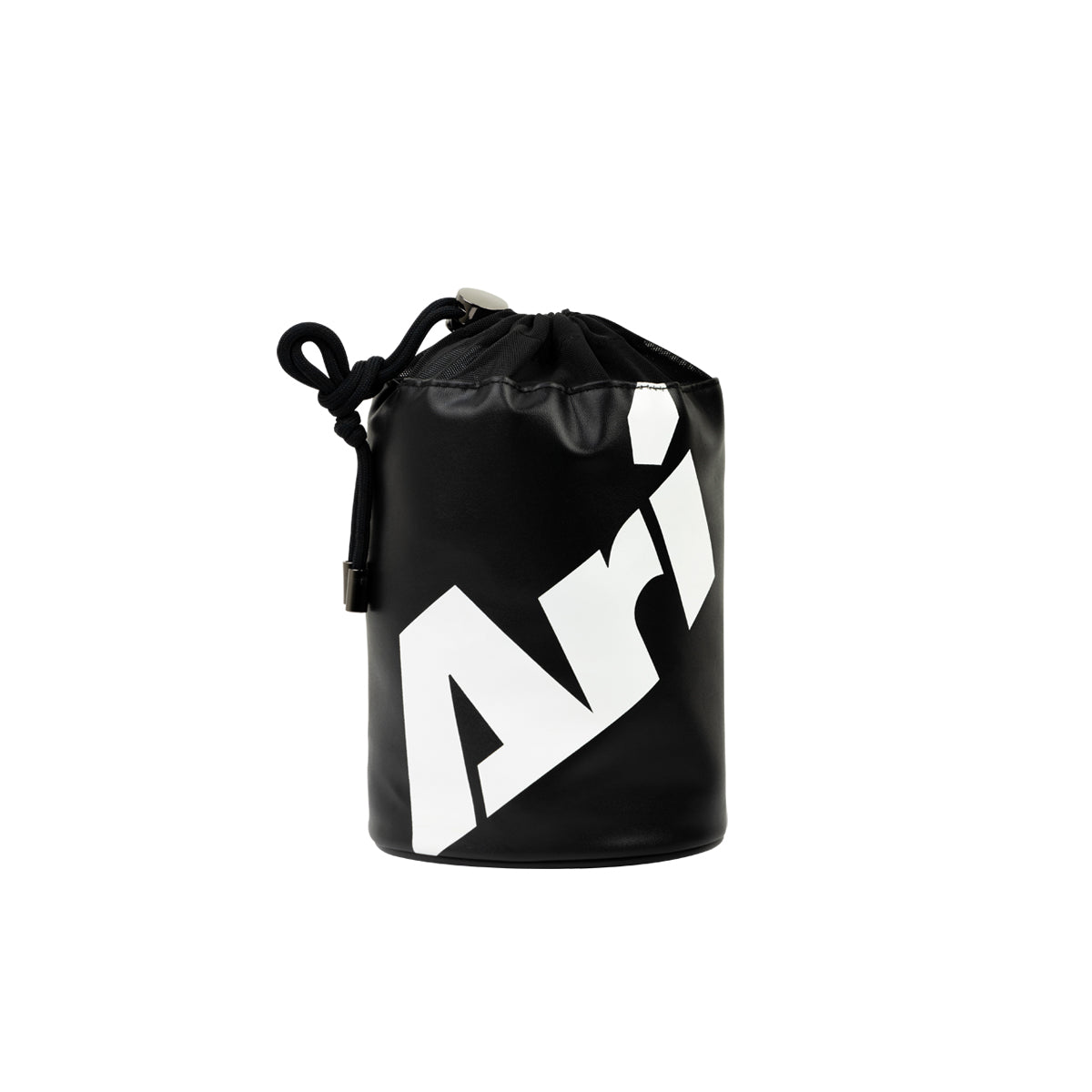 ARI GOLF BALLS POUCH - BLACK/WHITE/BLACK