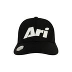 ARI GOLF PERFORMANCE CAP - BLACK/WHITE/BLACK