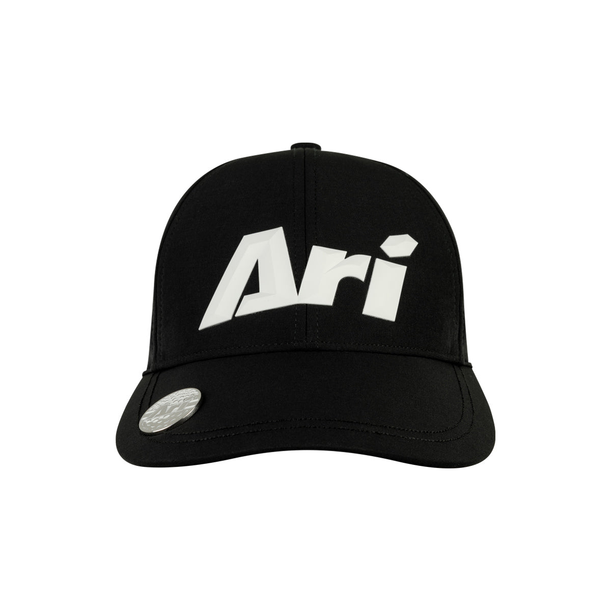 ARI GOLF PERFORMANCE CAP - BLACK/WHITE/BLACK