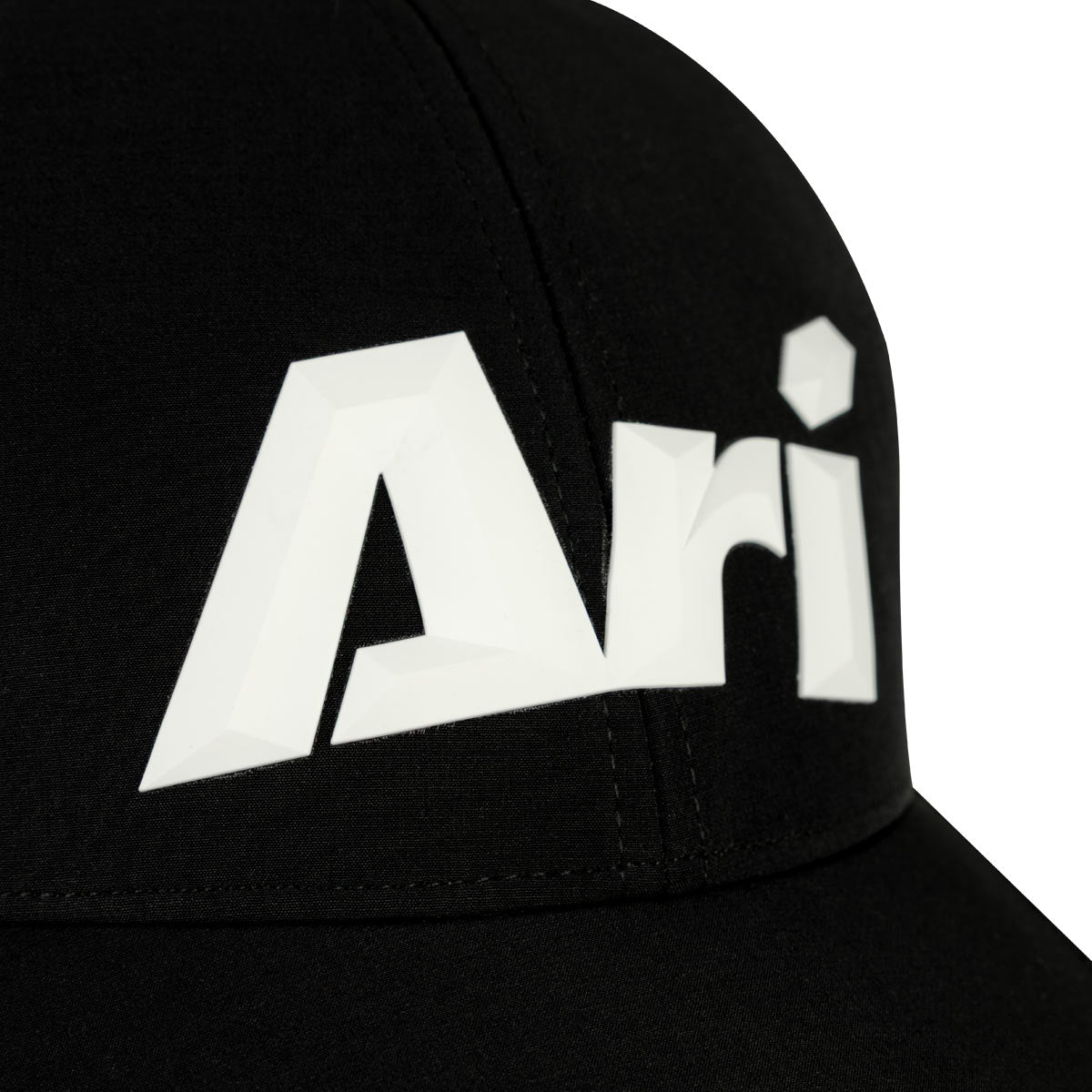 ARI GOLF PERFORMANCE CAP - BLACK/WHITE/BLACK