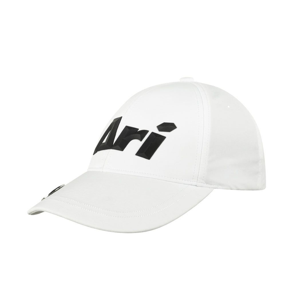 ARI GOLF PERFORMANCE CAP - WHITE/BLACK/WHITE
