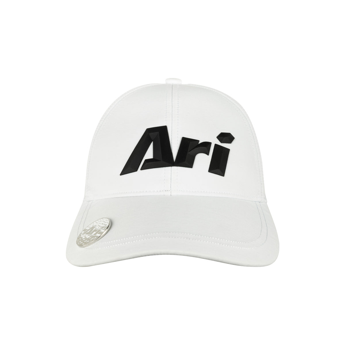 ARI GOLF PERFORMANCE CAP - WHITE/BLACK/WHITE