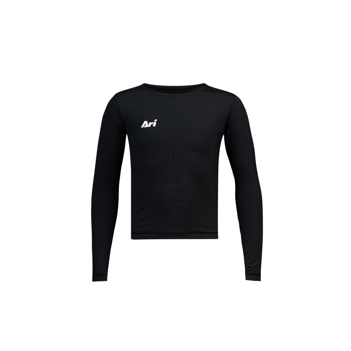 ARI KIDS ADEPT BASE LAYER LONG SLEEVES - BLACK/BLACK/WHITE