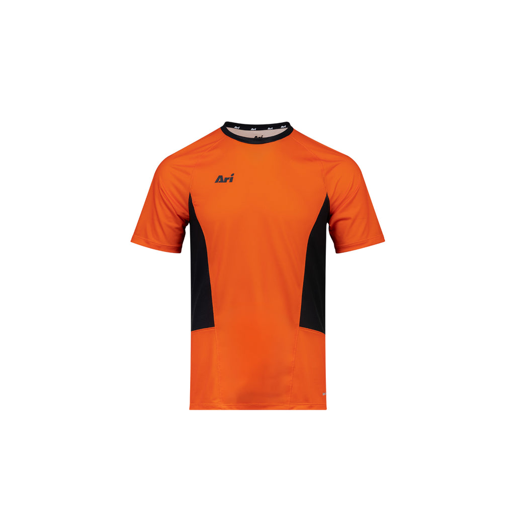ARI KIDS ADEPT ICONIC NATION TEAM JERSEY - ORANGE/BLACK/ORANGE