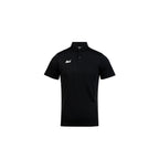 ARI KIDS ESSENTIAL BREATHABLE POLO - BLACK/BLACK/WHITE