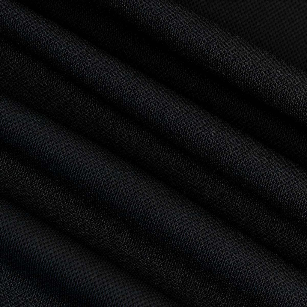 ARI KIDS ESSENTIAL BREATHABLE POLO - BLACK/BLACK/WHITE
