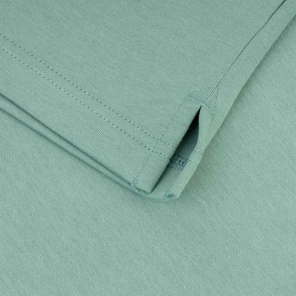 ARI KIDS ESSENTIAL SHORTS - SMOKE GREEN/WHITE/SMOKE GREEN